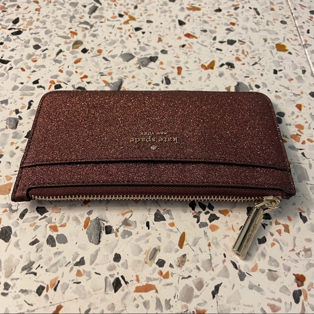 Glitter Large Slim Cardholder - Picture 3 of 4
